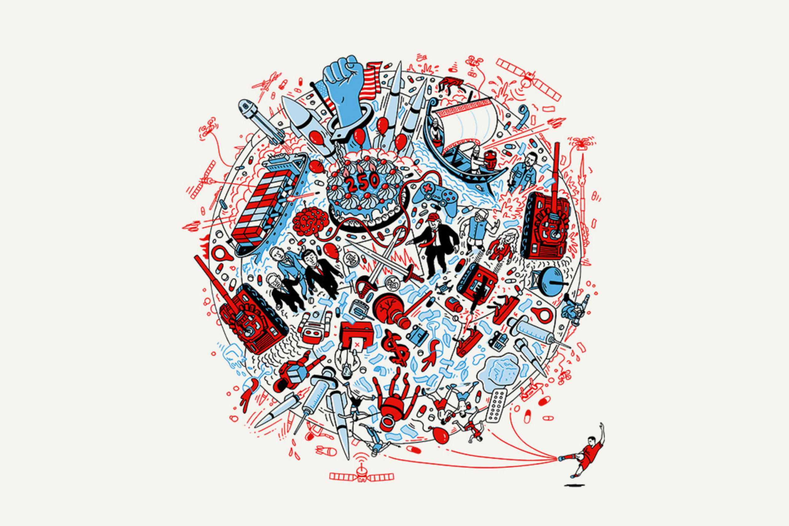 O mundo em disputa: o que a nova capa da The Economist revela sobre 2026